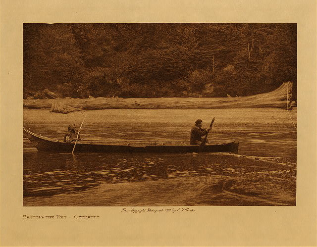 Setting the net (Quinault) 1912