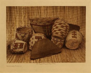 Skokomish baskets 1912