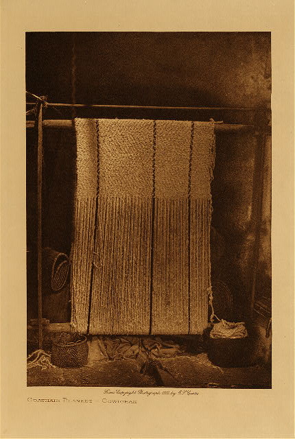 Goathair blanket (Cowichan) 1912