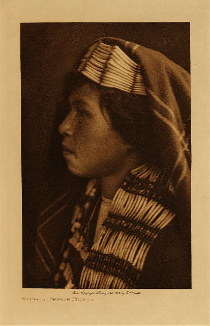 Quinault female profile 1912