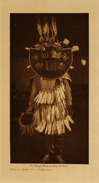 Masked dancer (Cowichan) 1912