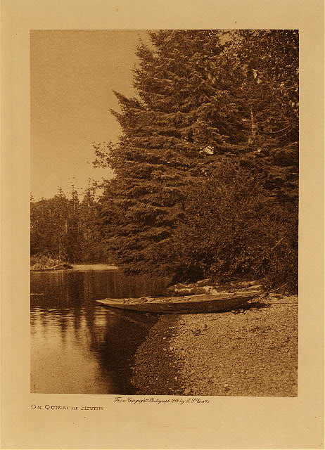On Quinault river 1912