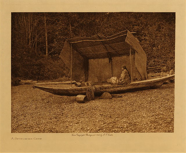 A Skokomish camp 1912
