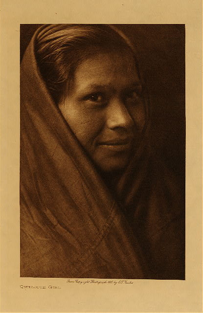 Quilliute girl 1912