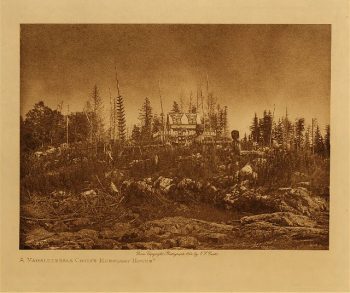 A Mamalelekala chief's mortuary house 1914