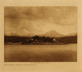 Mamalelekala cemetery on Village Island 1914