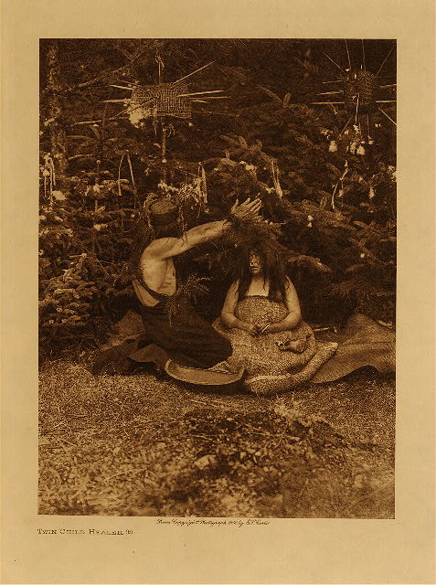 Twin child healer (b) (Koskimo) 1914