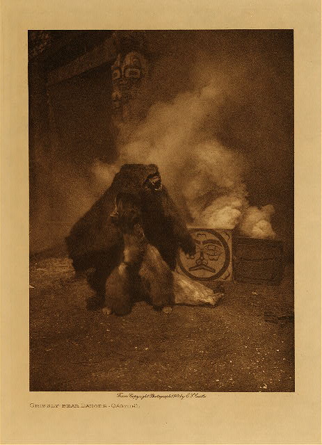 Grizzly-bear dancer (Qagyuhl) 1914