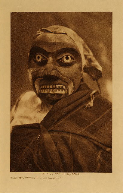 Mask of octopus hunter (Qagyuhl) 1914