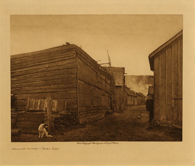 Village scene : Neah Bay 1915