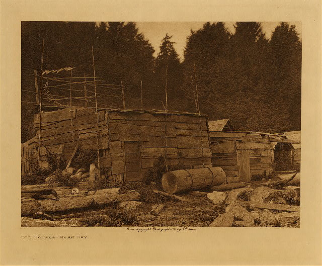 Old houses : Neah Bay 1915
