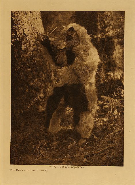 The bear costume (Nootka) 1915