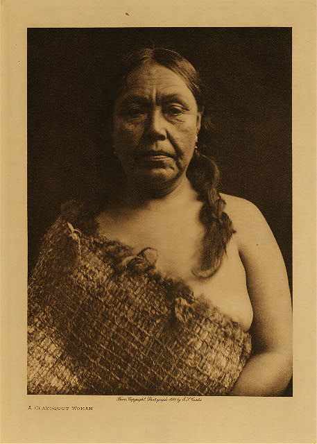 A Clayoquot woman 1915
