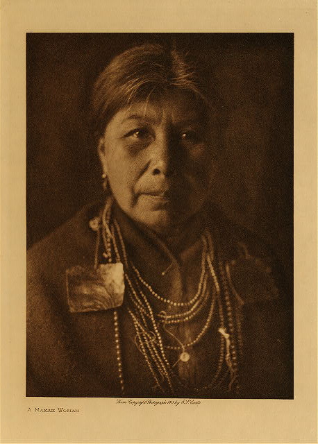A Makah woman 1915