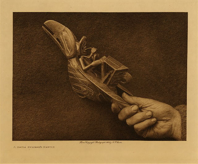 A Haida shaman's rattle 1915
