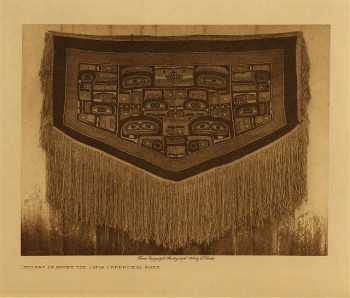 Chilikat blanket, the Haida ceremonial robe 1915