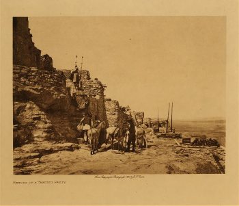 Return of a trading party 1921