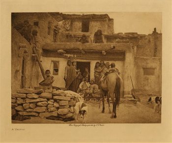 A visitor 1921
