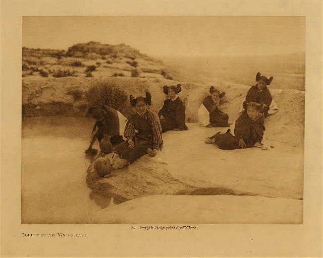 Gossip at the water-hole 1906
