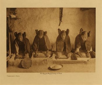 Grinding meal 1907