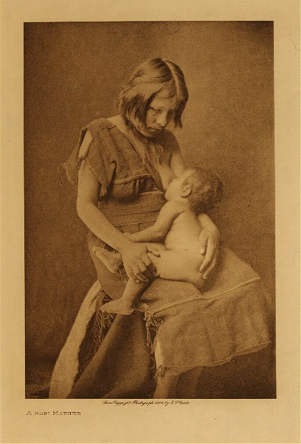 A Hopi mother 1906