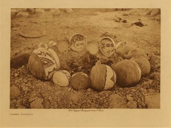 Drying pottery 1900