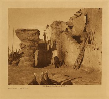 The plaza at Walpi 1921