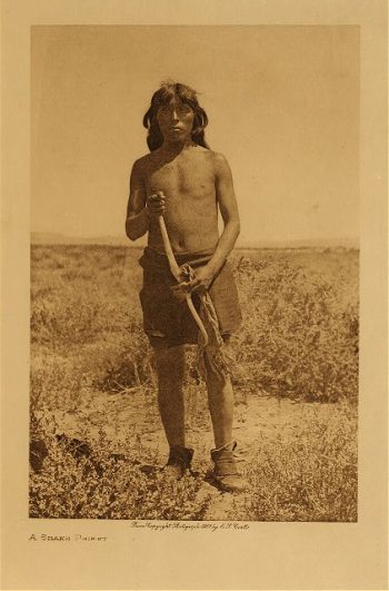 A snake priest 1907
