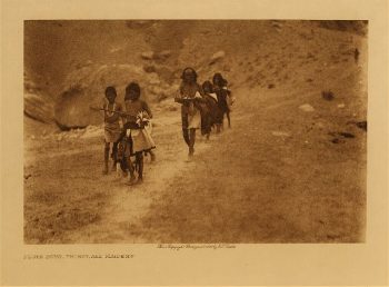 Flute boys, priests, and maidens 1921