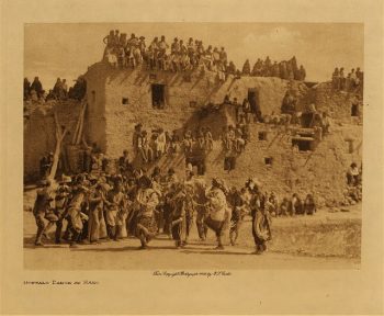 Buffalo dance at Hano 1904