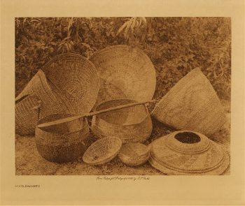 Hupa baskets 1923