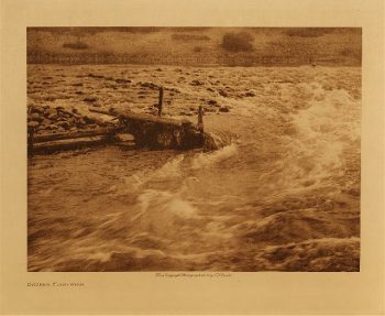 Broken fish-weir 1923