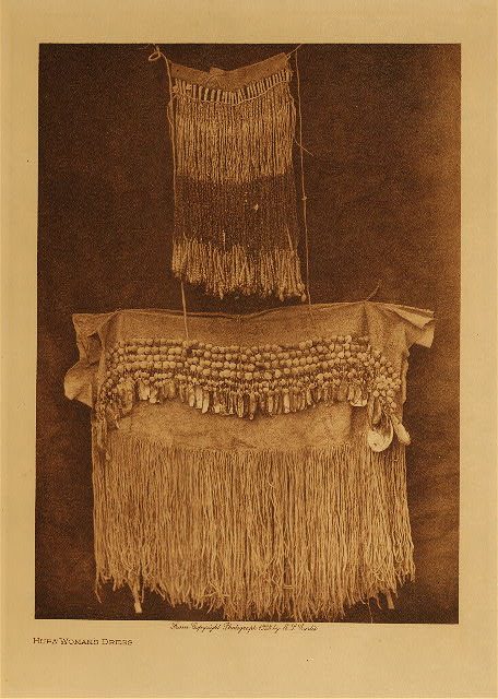 Hupa woman's dress 1923