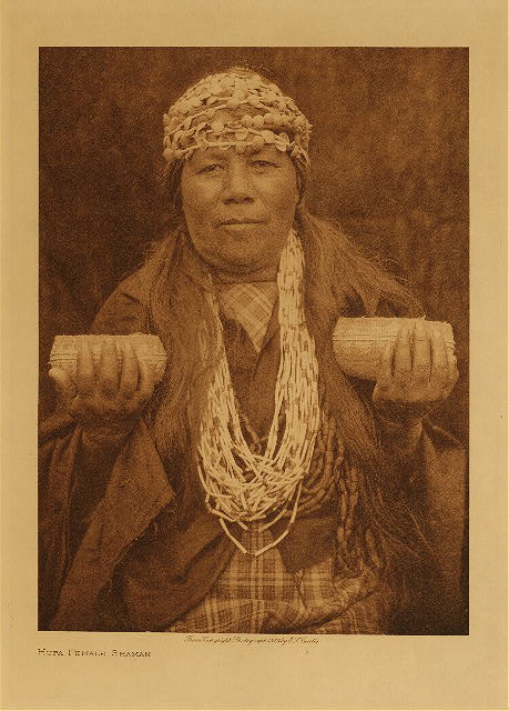 Hupa female shaman 1923