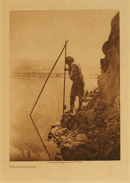 Hupa salmon-fishing 1923