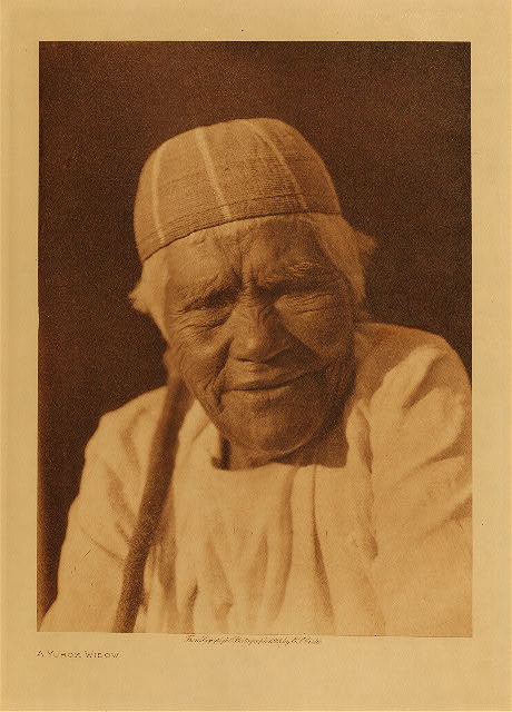 A Yurok widow 1923