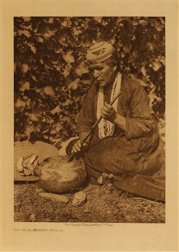 The mush-basket (Karok) 1923
