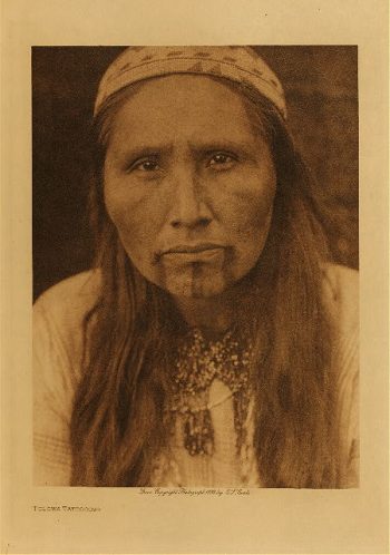 Tolowa tattooing 1923