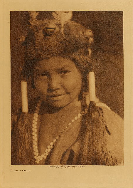 Klamath child 1923