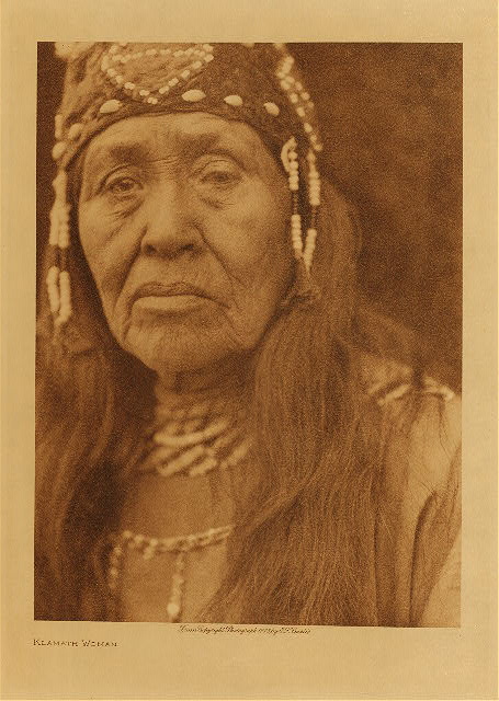 Klamath woman 1923