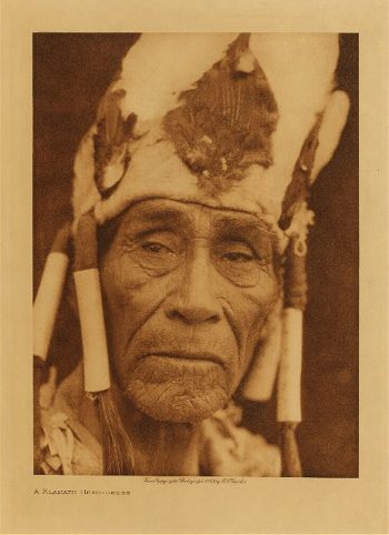 A Klamath head-dress 1923