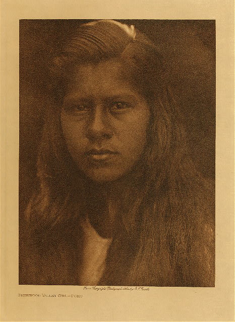 Sherwood Valley girl (Pomo) 1924