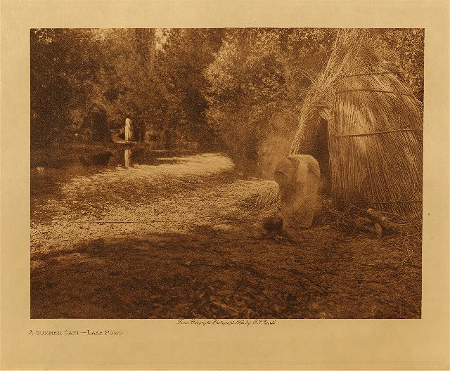 A summer camp - Lake Pomo 1924
