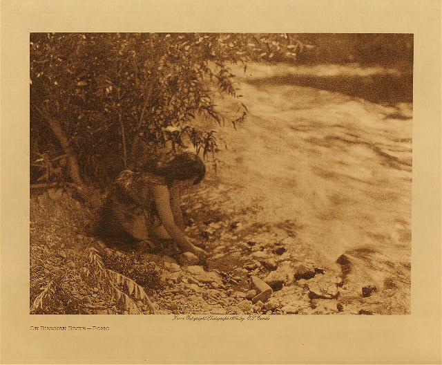 On Russian River (Pomo) 1924