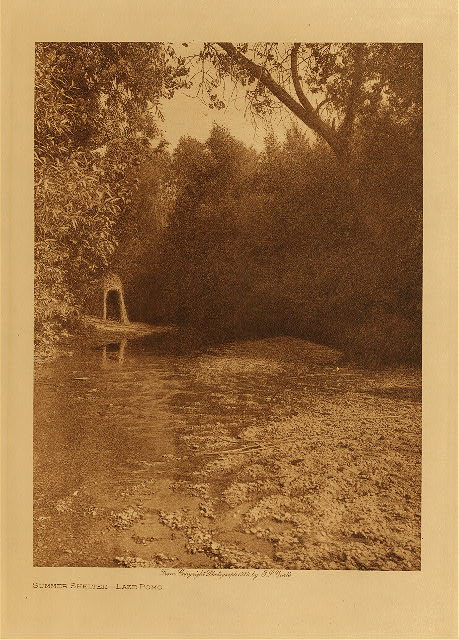 Summer shelter - Lake Pomo 1924