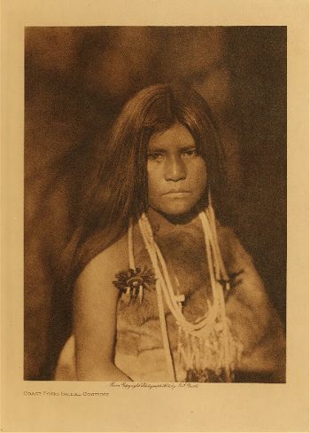 Coast Pomo bridal costume 1924