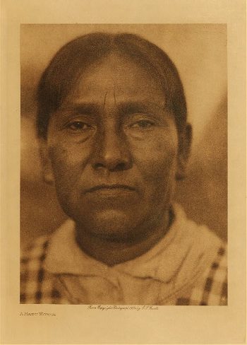 A Maidu woman 1924
