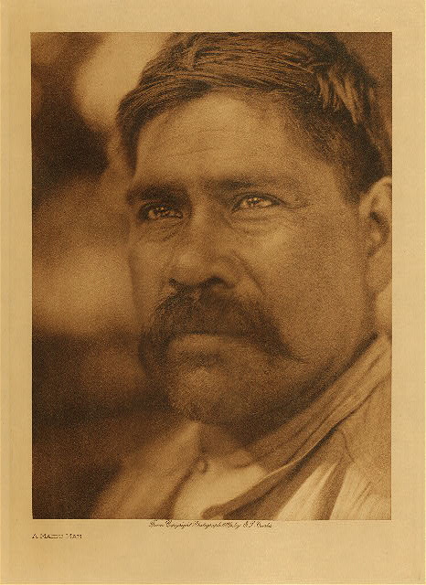 A Maidu man 1924