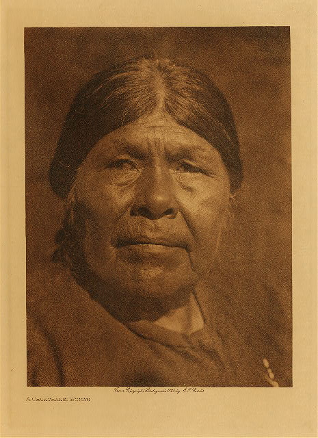 A Chukchansi woman 1924