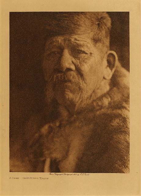 A chief (Chukchansi Yokuts) 1924